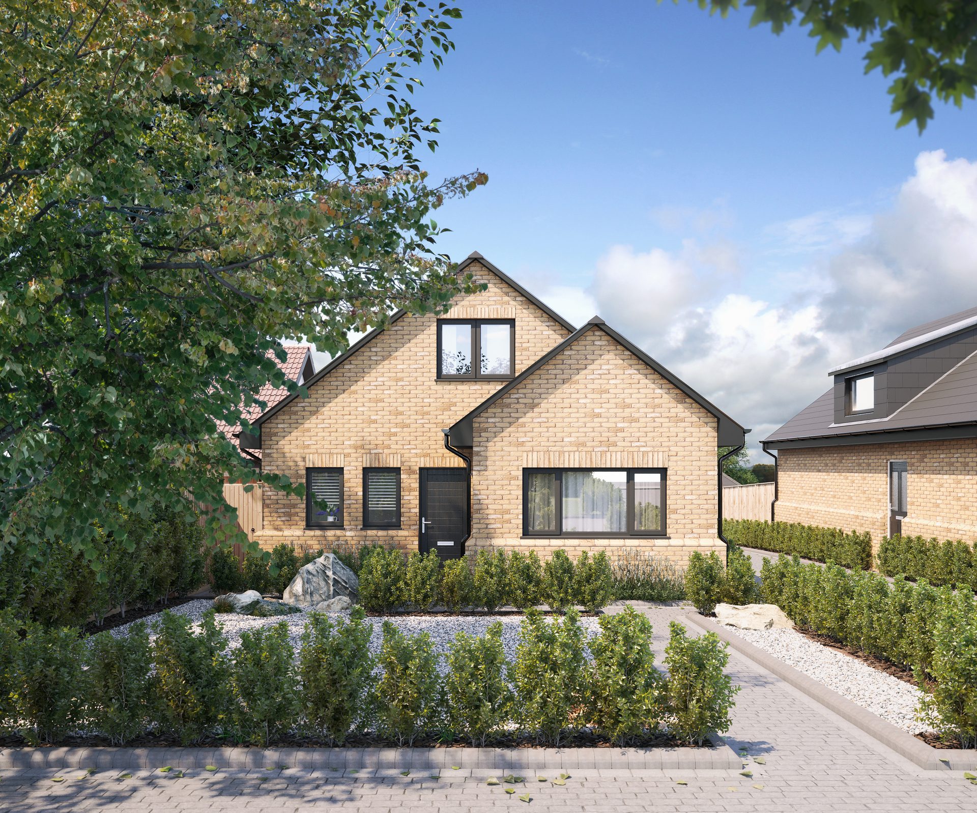 Birch Mews, Plot 1, detached gabled